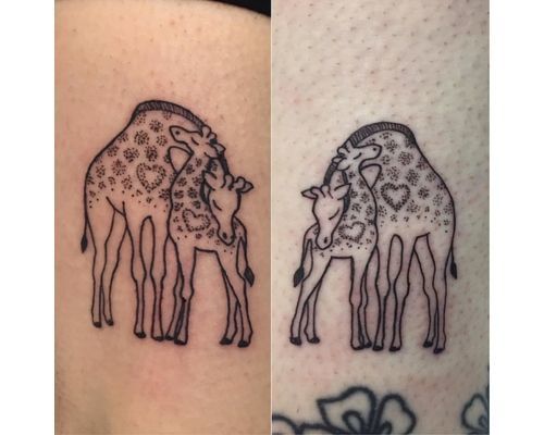 95 Unique Giraffe Tattoos Ideas  Meaning  Tattoo Me Now