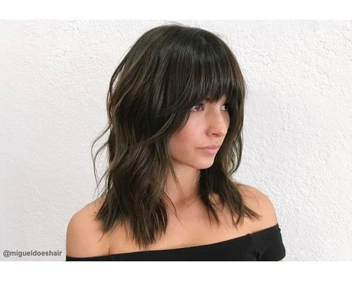 Textured Cuts With Bangs