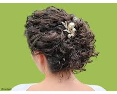 Neck Length Updo With Texture