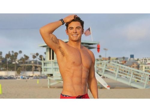 Zac efron upper body muscles