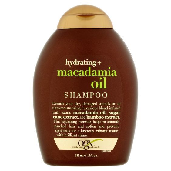 4- Ogx hydrating macadamia oil shampoo