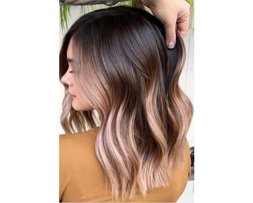 Brunette Blush Balayage