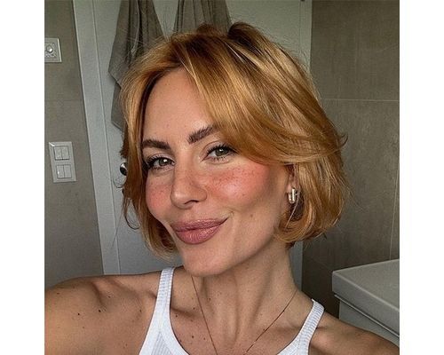 Honey Blonde Pixie