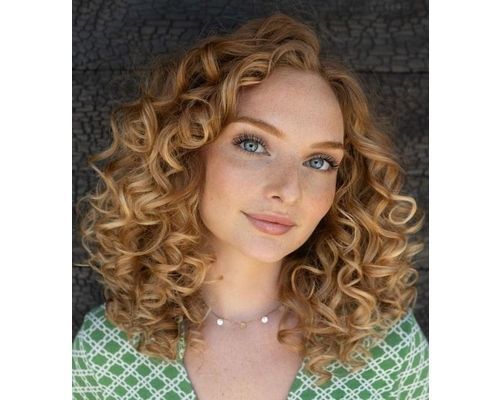 Honey Blonde Curls