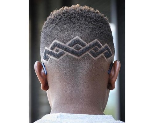 Shaved Undercut with Patterns