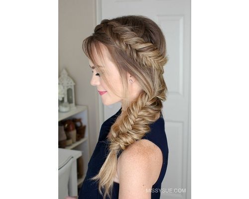 dutch fishtail braid