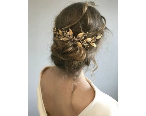 statement hairpiece prom