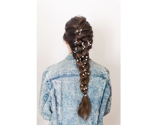 embellished braids