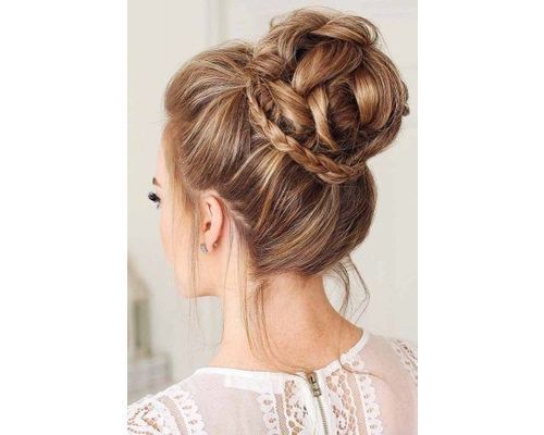 geometric updo