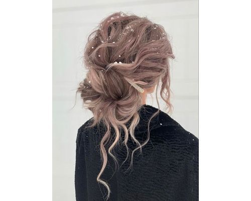 Fantasy Updo with Hair Extensions