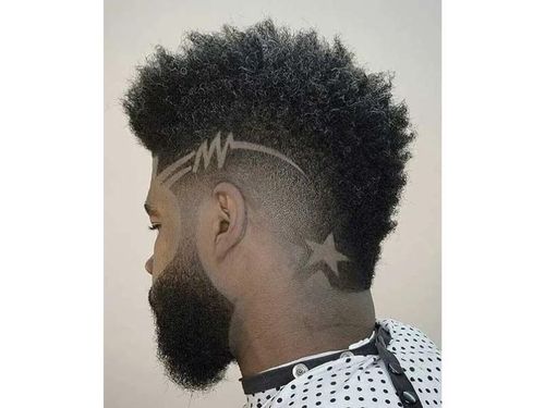 Creative Prom Hairstyle For Black Guys