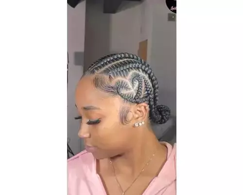 Heart Shaped Braids