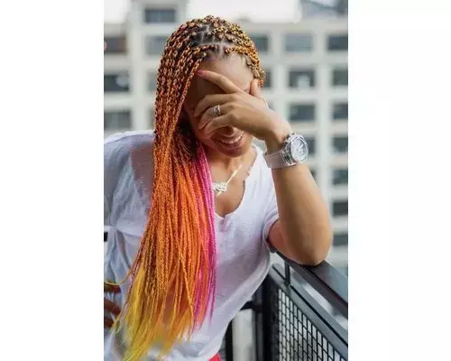 Bold Colored Braids