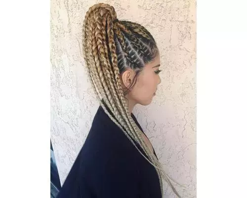 Cornrow Ponytail