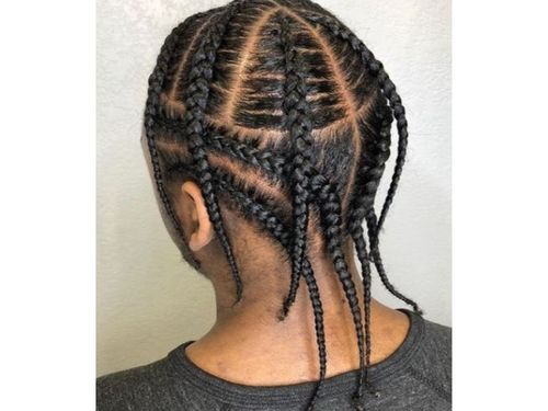 Triangular Box Braids