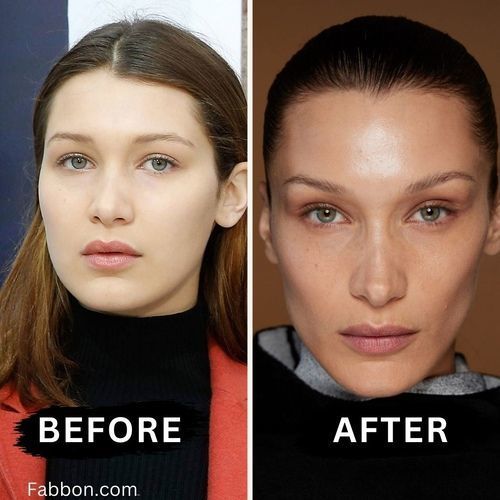 Before after minimal skincare Instagram post (1)