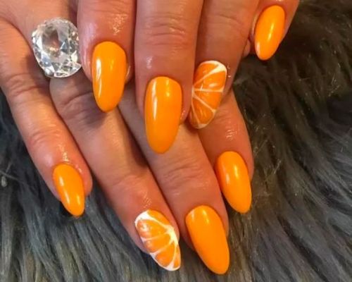orange-nail-art