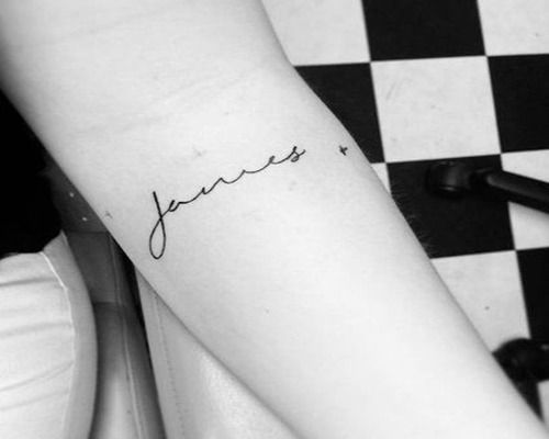 Minimalist Name Tattoos - wide 4