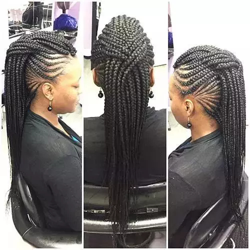 35 Beautiful Braided Updos For Black Women