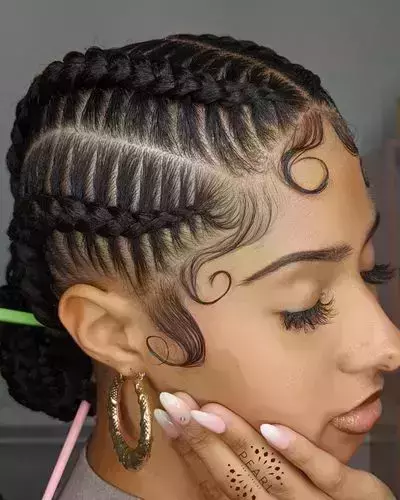 25 Best Braided Hairstyles For Black Women -2023 | Fabbon