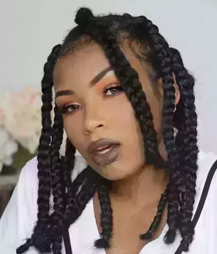 25 Best Braided Hairstyles For Black Women -2023 | Fabbon