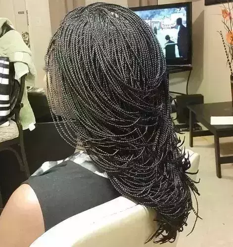 25 Micro Braids Hairstyles For Black Women - 2023