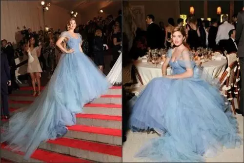 Doutzen Kroes in Zac Posen at the 2010 Met Gala, because THIS DRESS IS SO GORGEOUS AND FAIRYTALE-LIKE, I need to pin it twice_