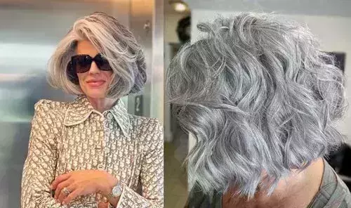 55 Best Hairstyles For Grey Hair For Women Over 60 - 2023 | Fabbon