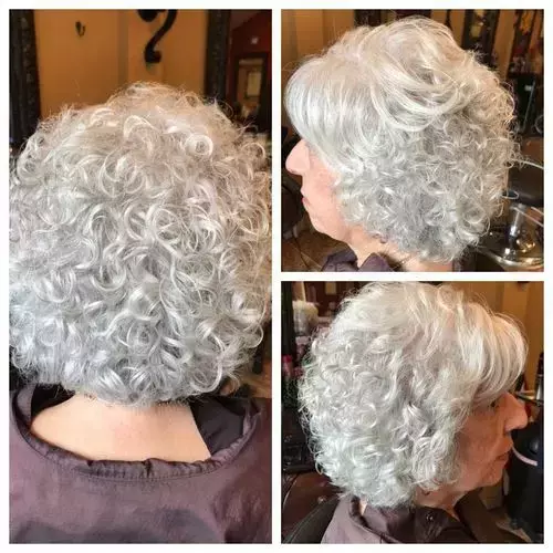 55 Best Hairstyles For Grey Hair For Women Over 60 | Fabbon