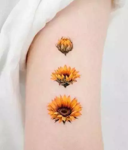 22 Cute Sunflower Tattoo Ideas with Meanings