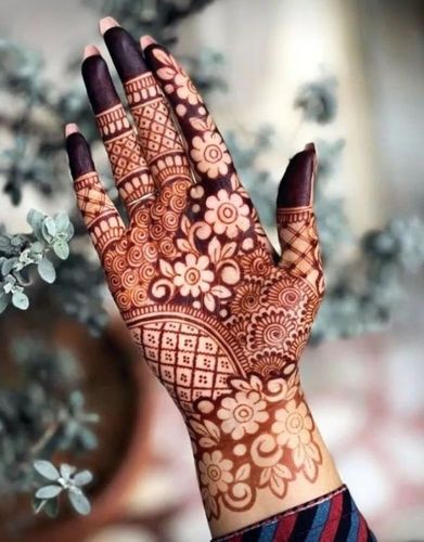 Unique and Stylish Front Hand Mehndi Designs 2024 - mahendidesigns.in-sonthuy.vn