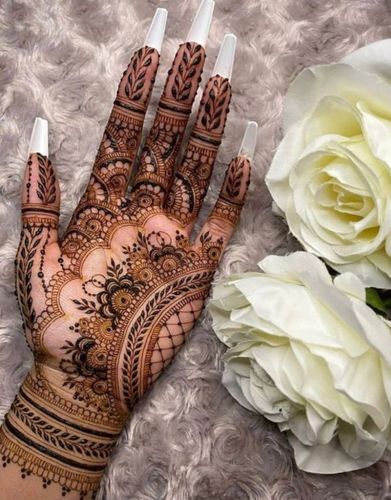 100+ Latest Front and Back Hand Mehndi Design Ideas | Styled-omiya.com.vn