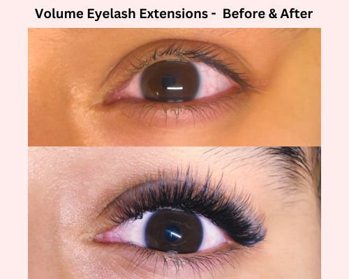 volume-lash-extensions-before-after