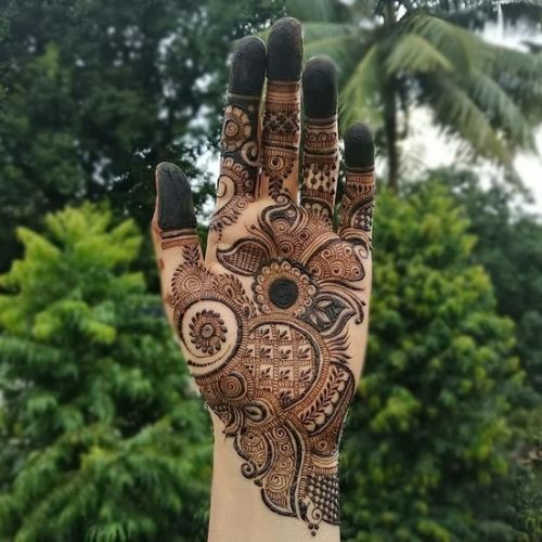 Front hand mehndi design for all occasions
