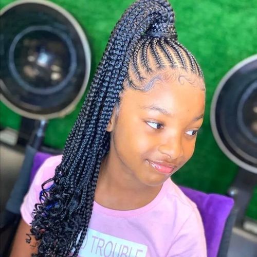 hairstyles for kids braids 9 10｜TikTok Search