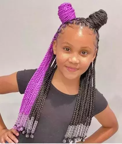 Braided hair styles for kids