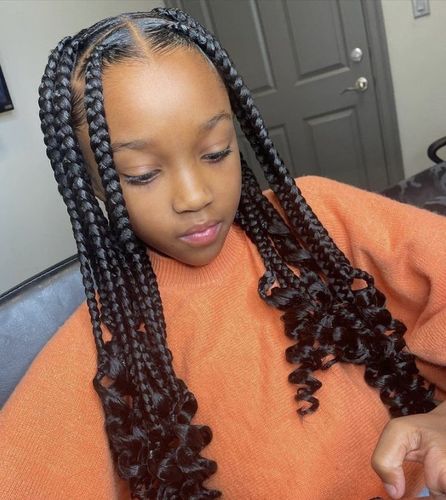 55 Stunning Box Braids For Kids (With Photos) | Fabbon