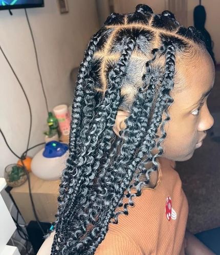 ✨Bohemian Knotless Braids✨