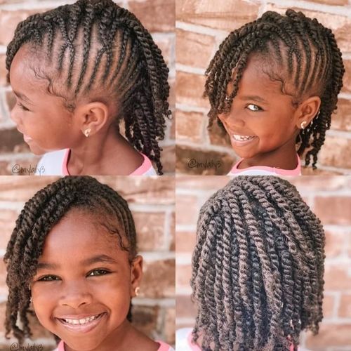 50 Easy Winter Natural Hairstyles for Kids - Includes 2023 Winter Hair Care Tips - Coils and Glory