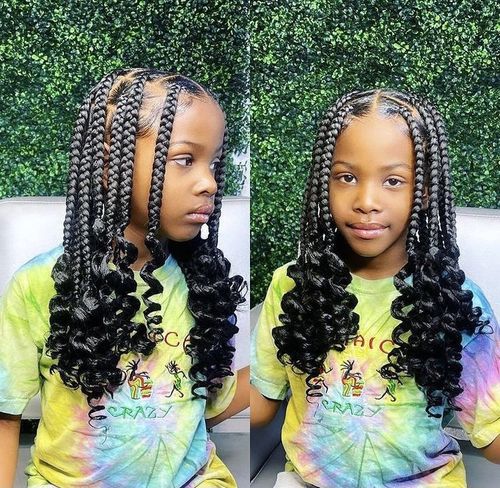 55 Stunning Box Braids For Kids (With Photos) | Fabbon