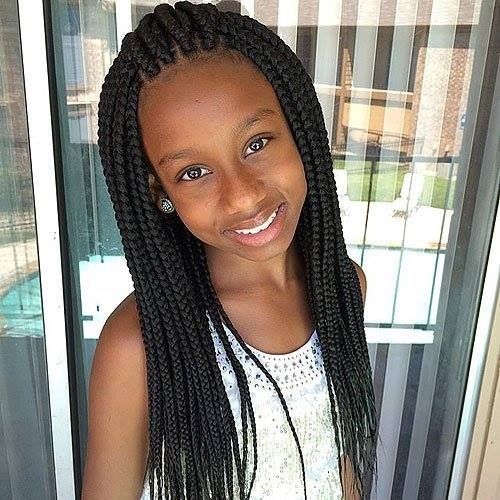 20 Box Braids Hairstyles for Kids