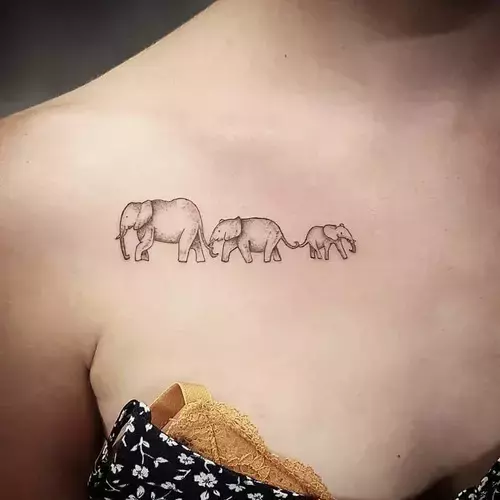 Shoulder elephant tattoo | Elephant tattoo, Elephant tattoos, Tattoos