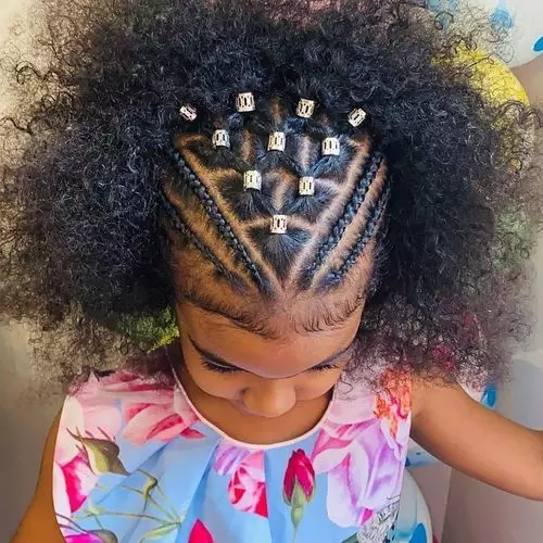 Kinky Hair Styles - Who can name these #braids? #Kids can have
