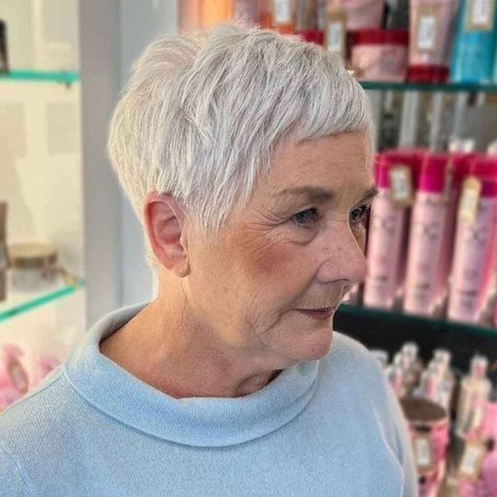 25 Gorgeous Low Maintenance Hairstyles For Over 70 Fabbon