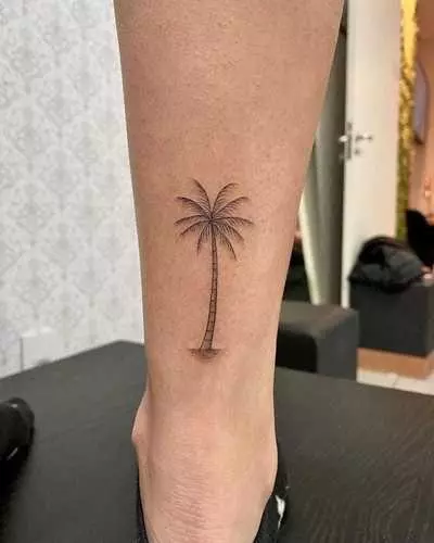 Ink khan tattoo - Cute little palm tree 🌴 Symbol of immortality and  victory ❌❌🌸🌸🌸 . . . . . . . . #minimalisttattoo #tattoo #tattoos  #finelinetattoo #ink #inked #art #tattooartist #blackwork #