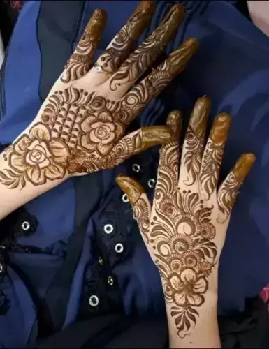 51 Ideas on Simple Mehndi Design with Flowers • India Gardening-sonthuy.vn