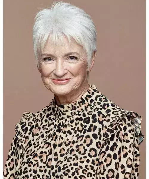 white-short-pixie-cut-for-women-over-seventy