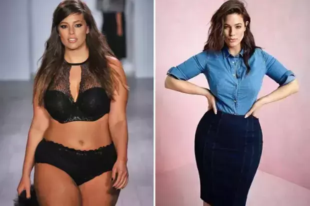 Ashley-graham-before-after-weight-loss