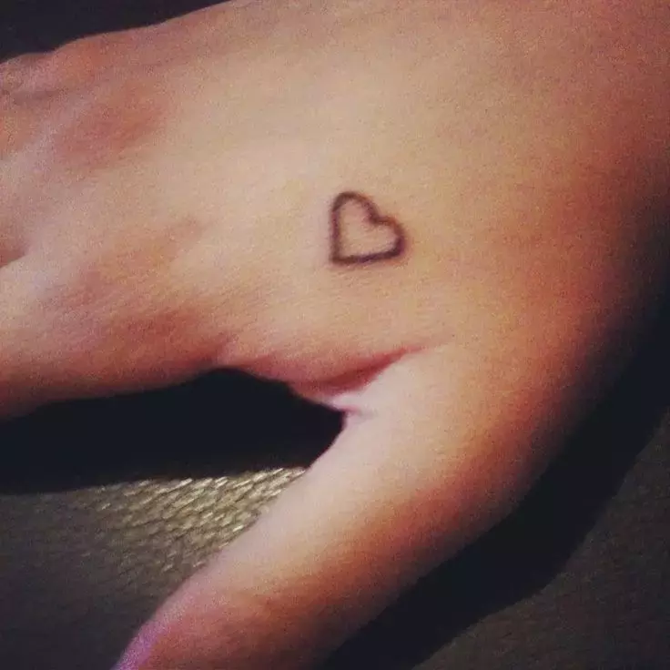 Heart Semicolon Best Friend Temporary Tattoo - TattooMyIdea