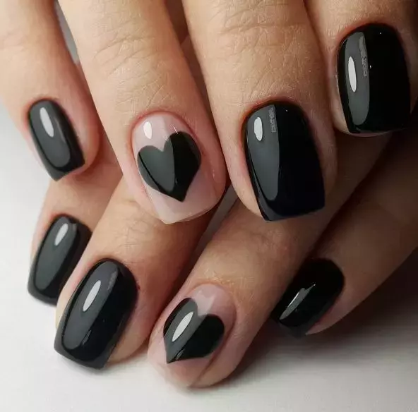 47 Black Nail Art Ideas: must-see modern nails